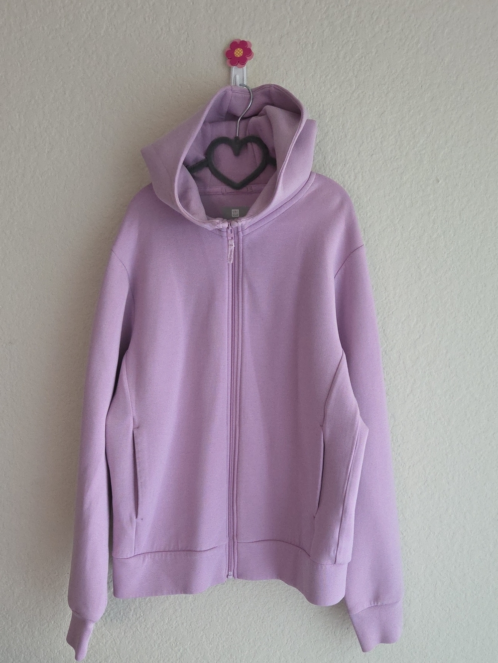 Uniqlo Kids Lilac Zip-Up Hoodie